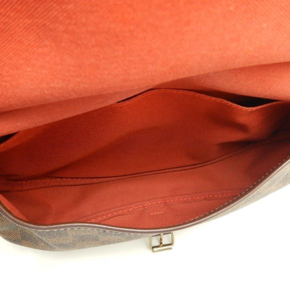 Louis Vuitton Damier Saumur 30 Ebene Shoulder Bag Brown - Picture 8 of 8